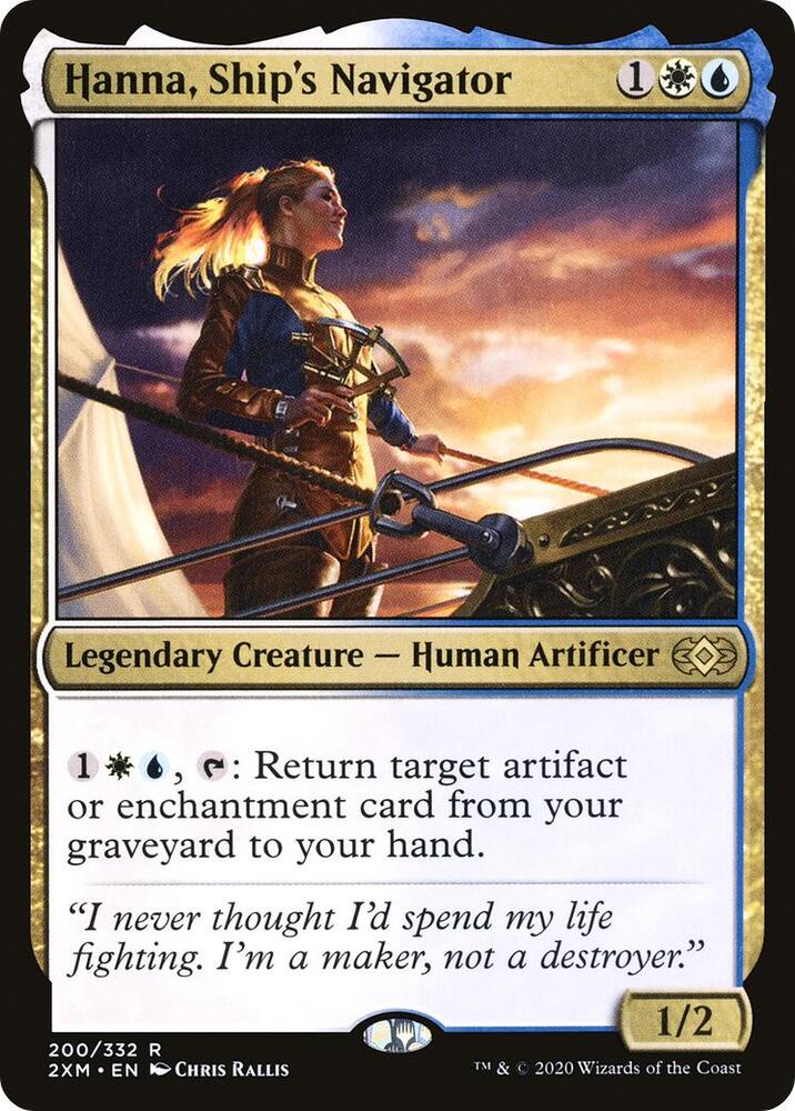 Hanna, Ship's Navigator (200) [Double Masters]