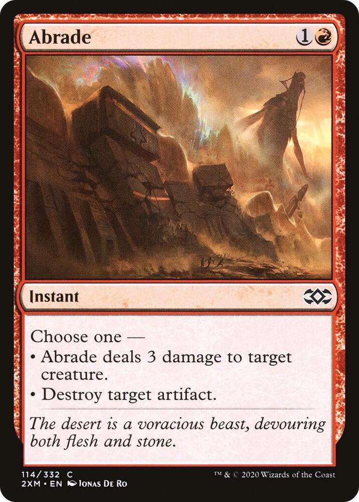 Abrade (114) [Double Masters]