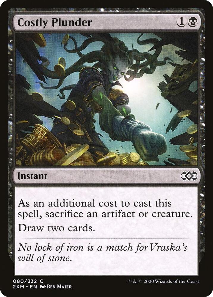 Costly Plunder (80) [Double Masters]