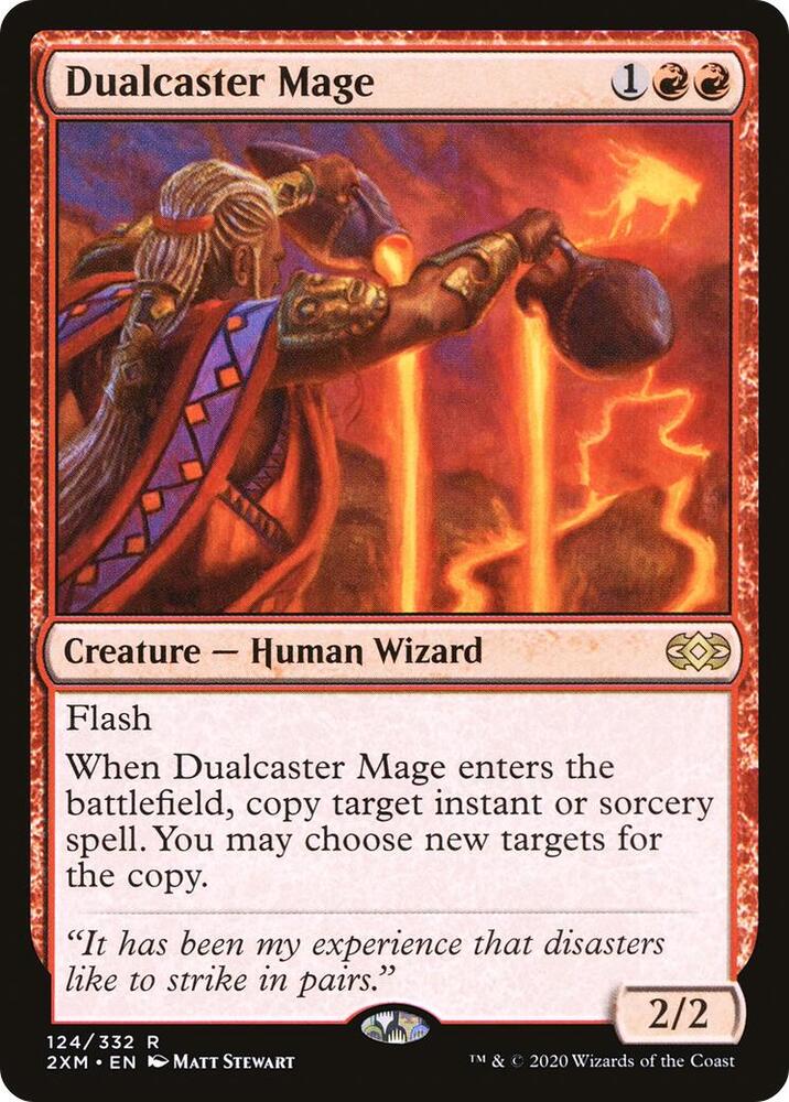 Dualcaster Mage (124) [Double Masters]