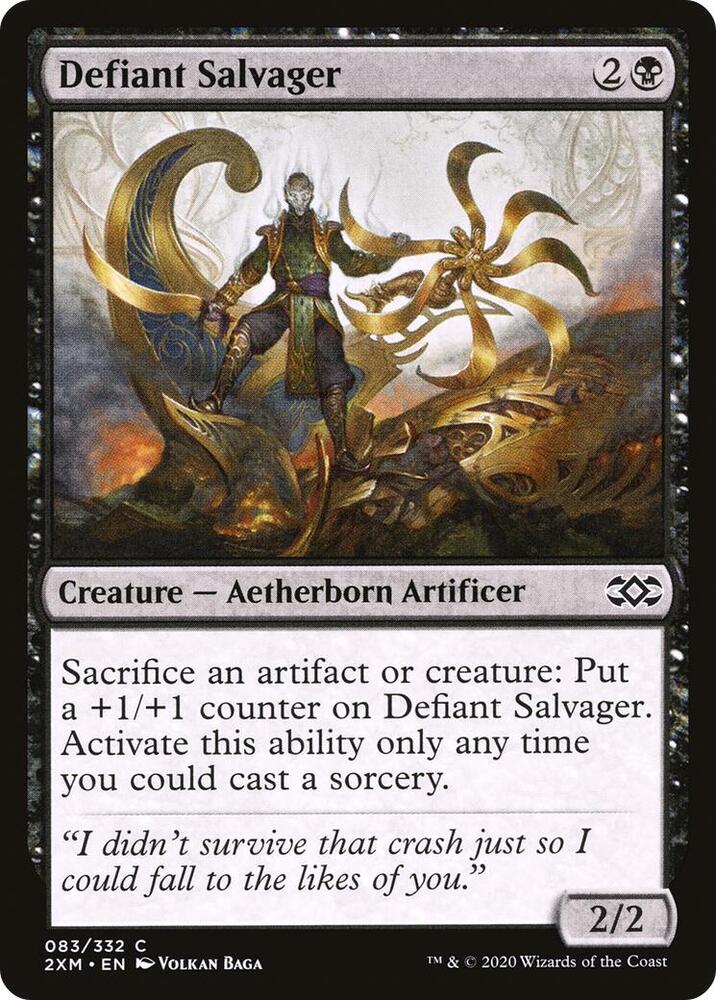 Defiant Salvager (83) [Double Masters]