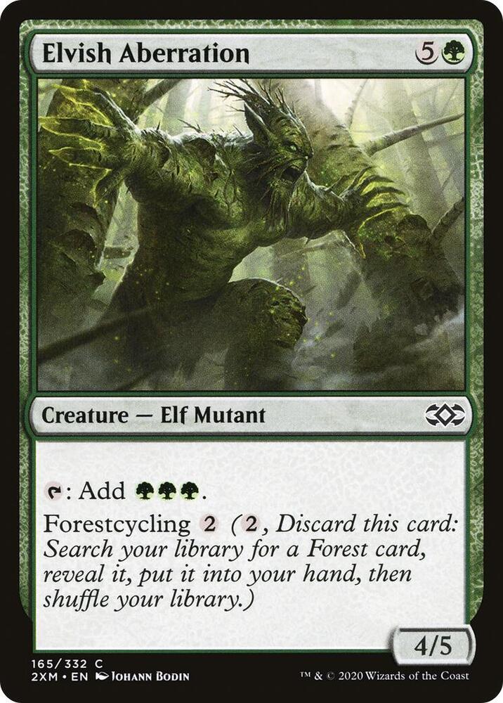 Elvish Aberration (165) [Double Masters]