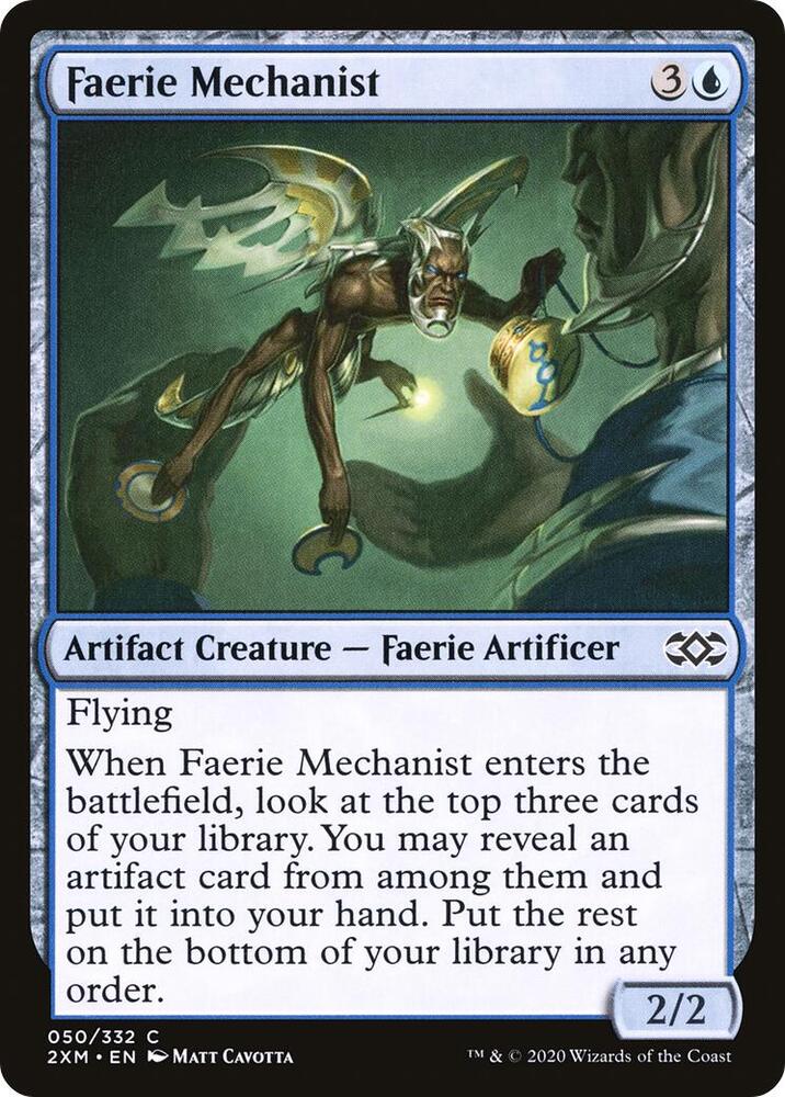 Faerie Mechanist (50) [Double Masters]