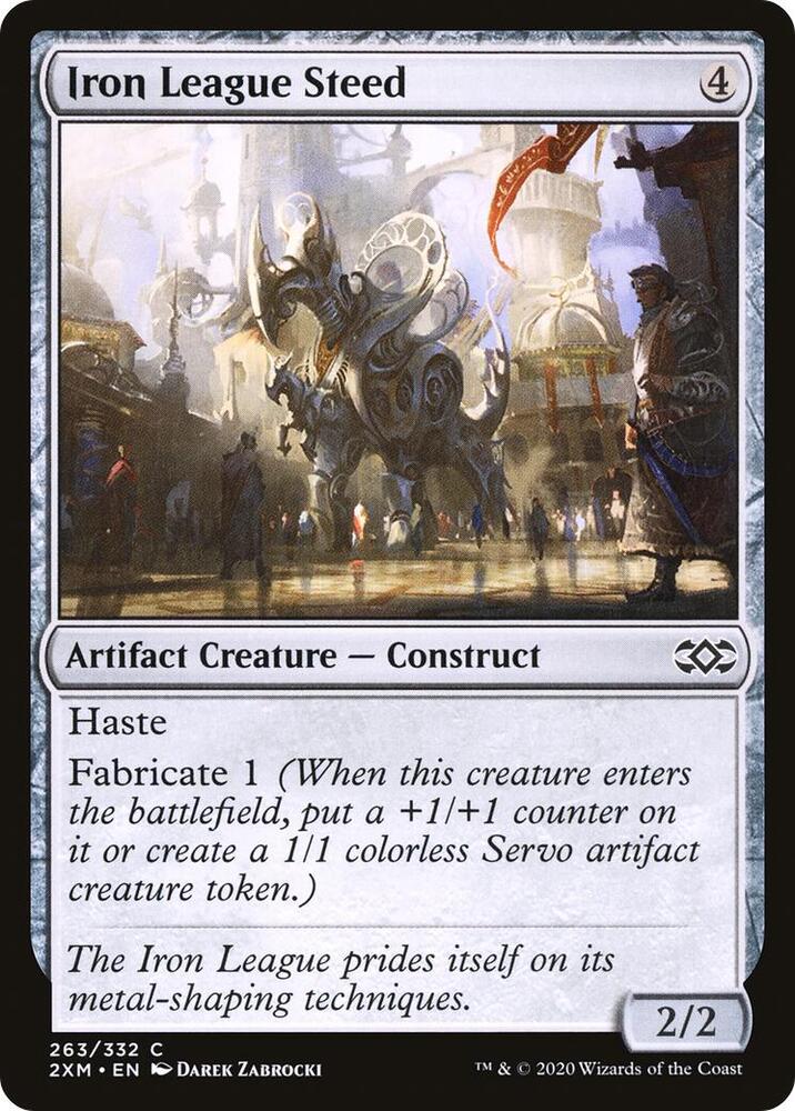 Iron League Steed (263) [Double Masters]