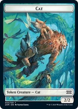 Cat Token (4) [Double Masters]