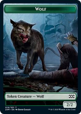 Wolf Token (19) [Double Masters]