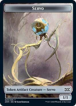 Servo Token (25) [Double Masters]