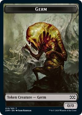 Germ // Thopter (026) Double-Sided Token (10 // 26) [Double Masters]