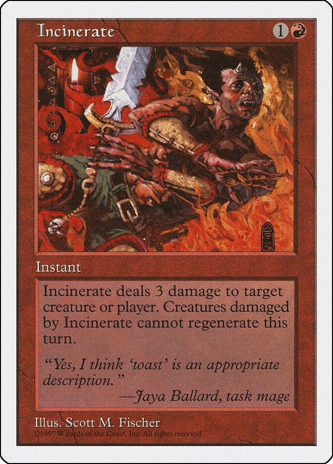 Incinerate (242) [Fifth Edition]