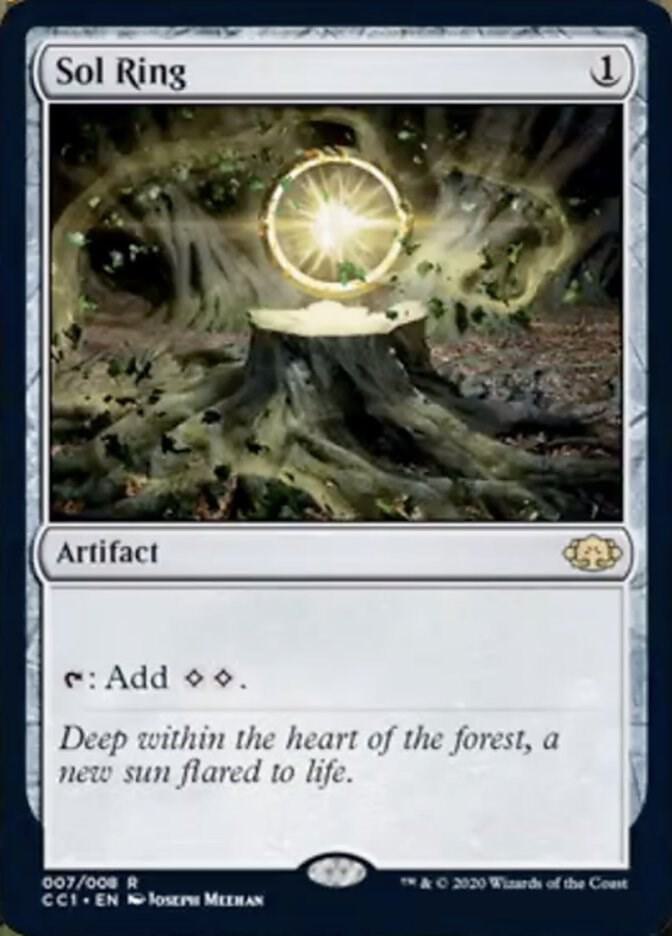 Sol Ring (7) [Commander Collection: Green]