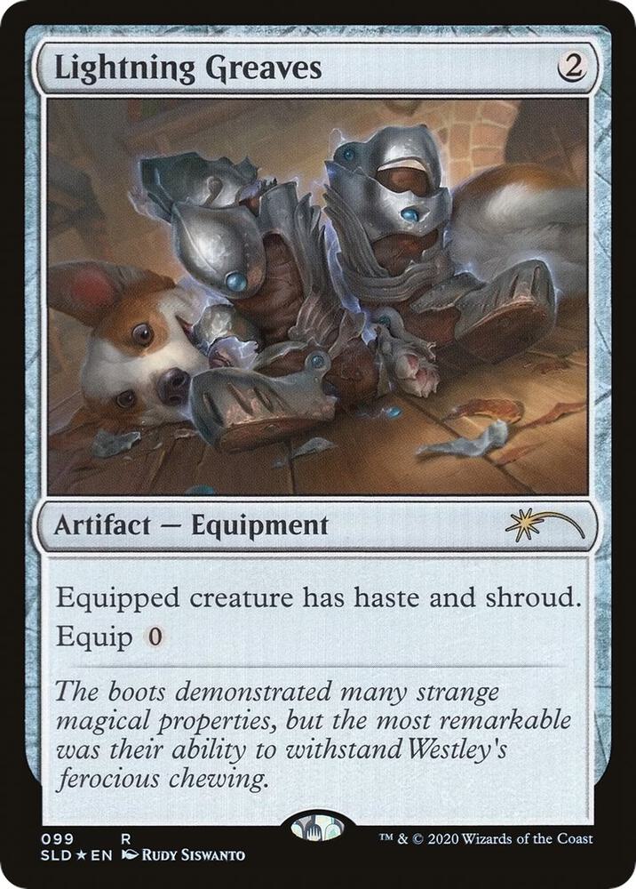 Lightning Greaves (099) [Secret Lair Drop]
