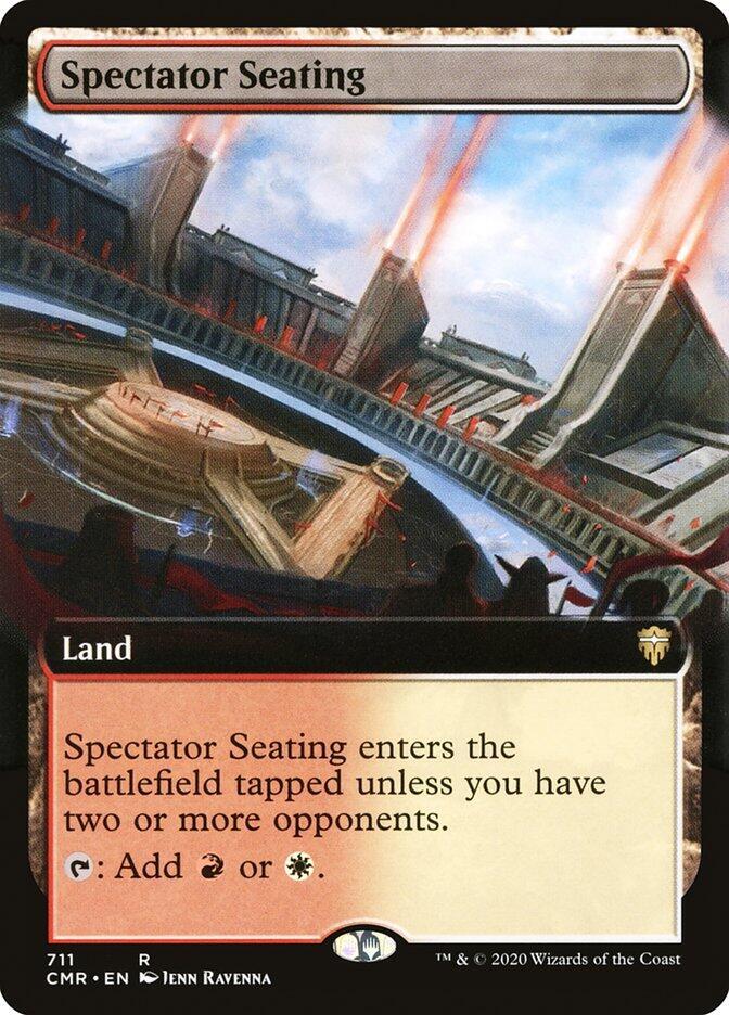 Spectator Seating (Extended Art) (711) [Commander Legends] [Extended Art]