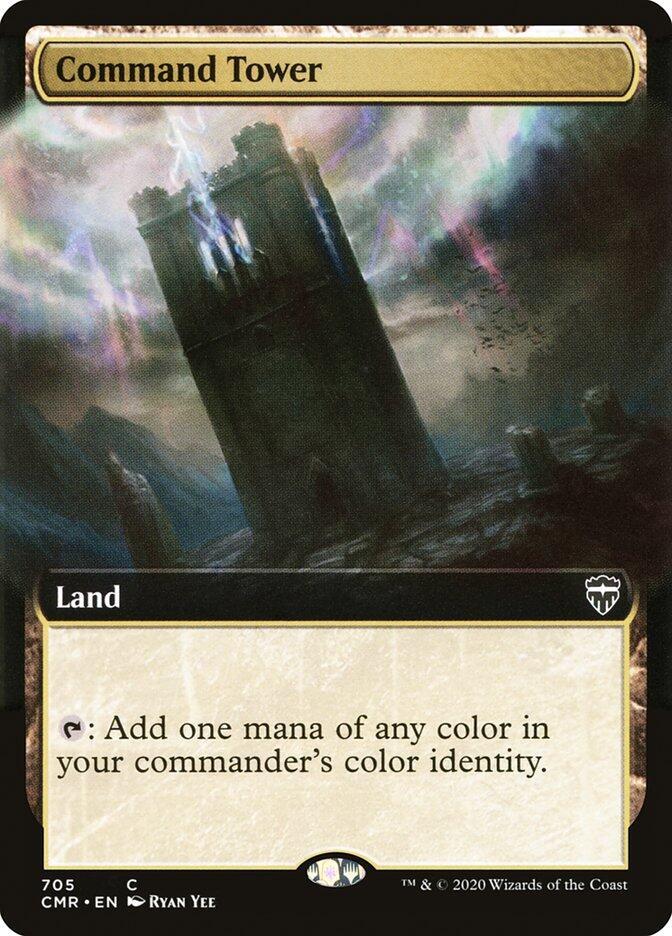 Command Tower (Extended Art) (705) [Commander Legends] [Extended Art]