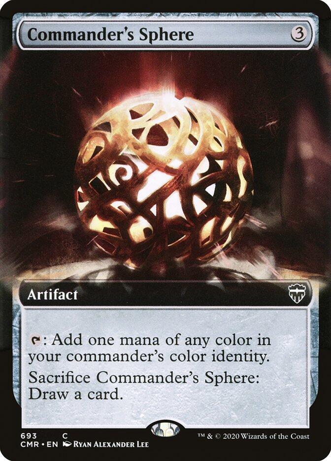 Commander's Sphere (Extended Art) (693) [Commander Legends] [Extended Art]