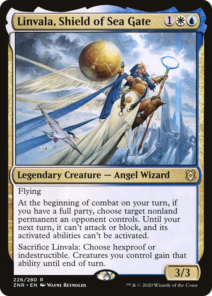 Linvala, Shield of Sea Gate (226) [Zendikar Rising]