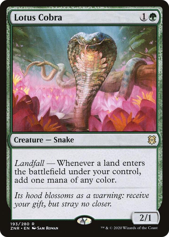 Lotus Cobra (193) [Zendikar Rising]