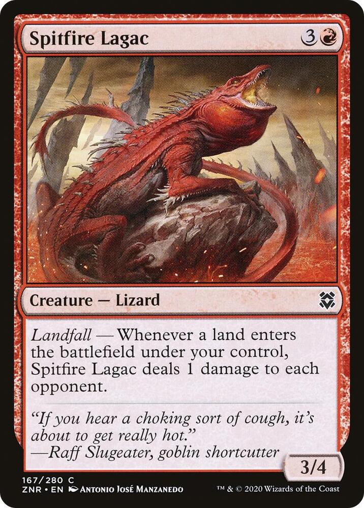 Spitfire Lagac (167) [Zendikar Rising]
