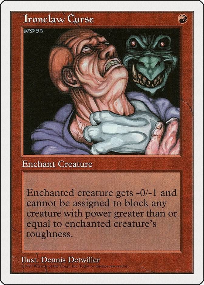 Ironclaw Curse (244) [Fifth Edition]