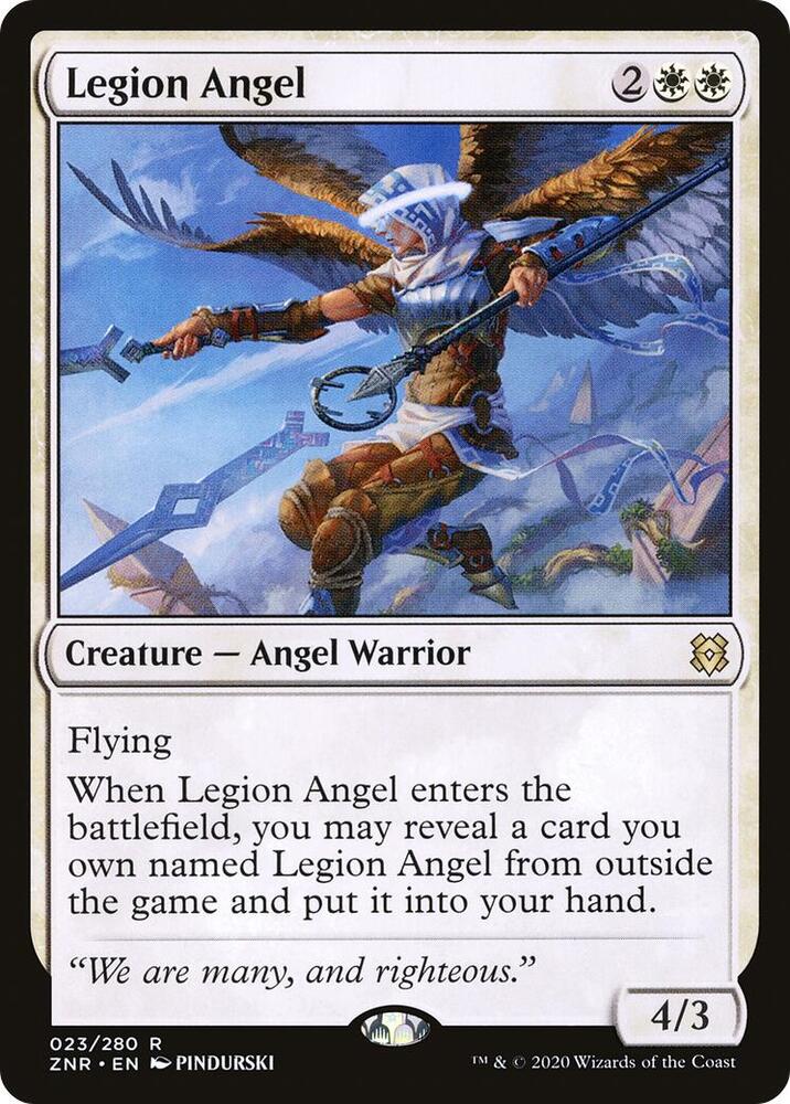 Legion Angel (23) [Zendikar Rising]