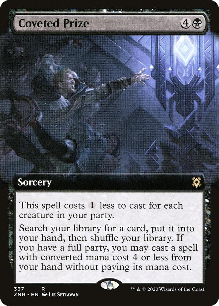 Coveted Prize (Extended Art) (337) [Zendikar Rising] [Extended Art]