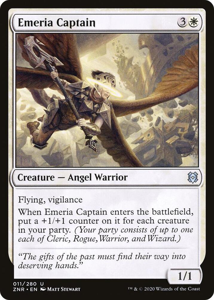 Emeria Captain (11) [Zendikar Rising]