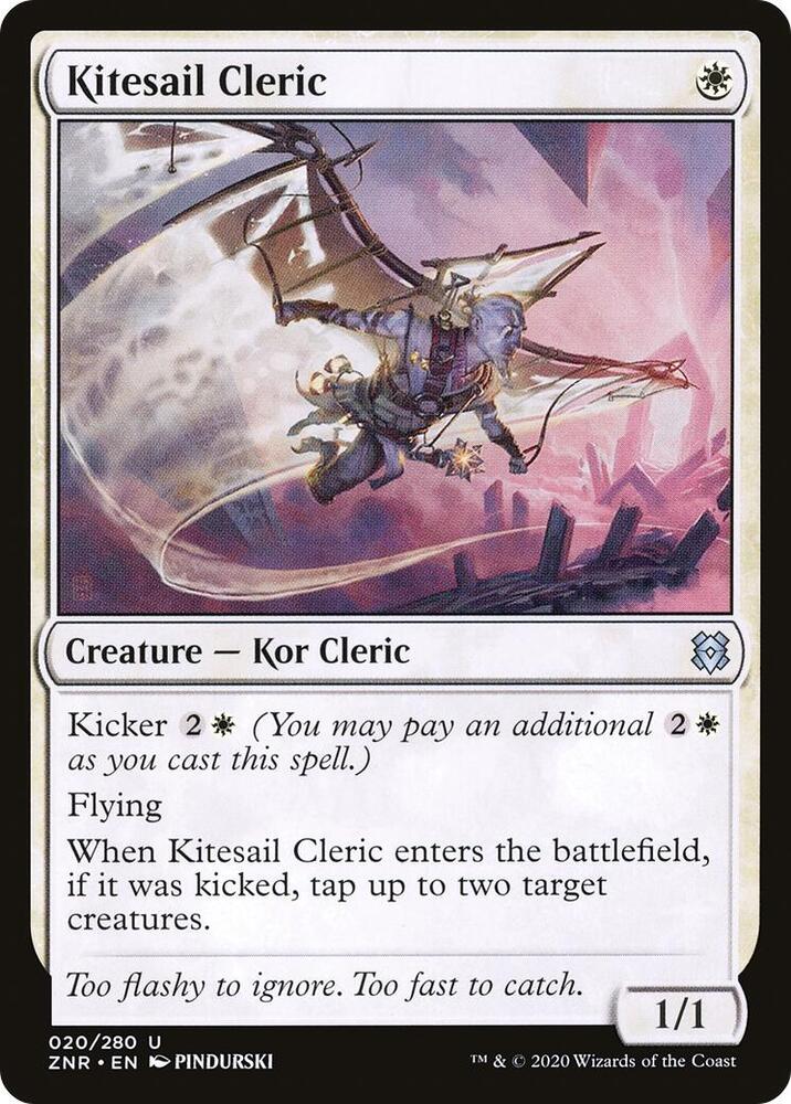 Kitesail Cleric (20) [Zendikar Rising]