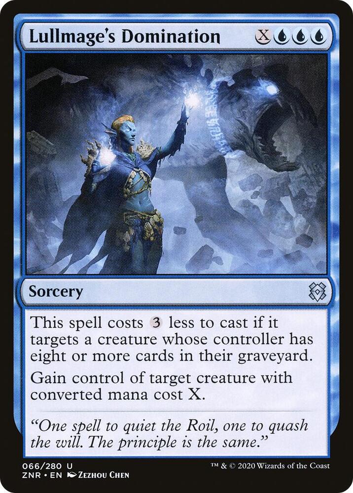 Lullmage's Domination (66) [Zendikar Rising]