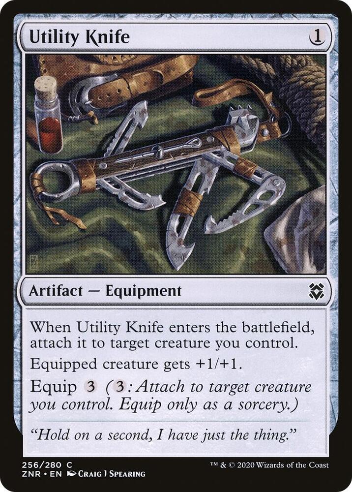 Utility Knife (256) [Zendikar Rising]