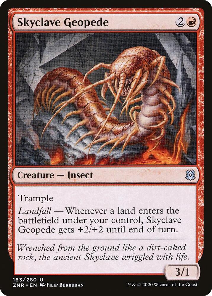 Skyclave Geopede (163) [Zendikar Rising]