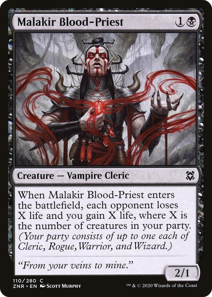 Malakir Blood-Priest (110) [Zendikar Rising]