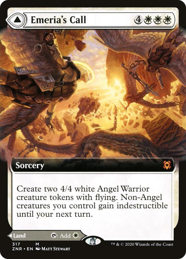 Emeria's Call (Extended Art) (317) [Zendikar Rising] [Extended Art]
