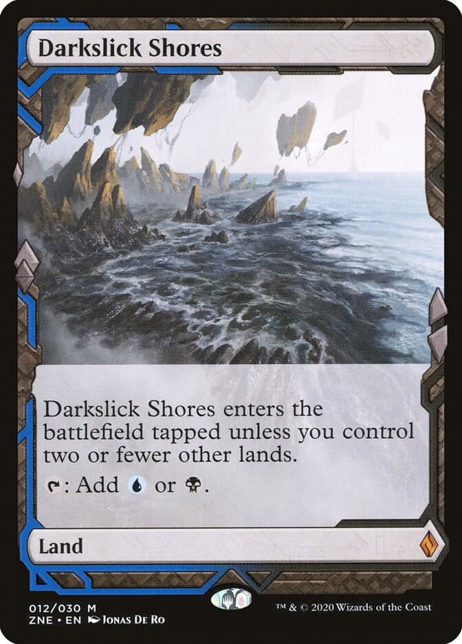Darkslick Shores (12) [Zendikar Rising Expeditions]