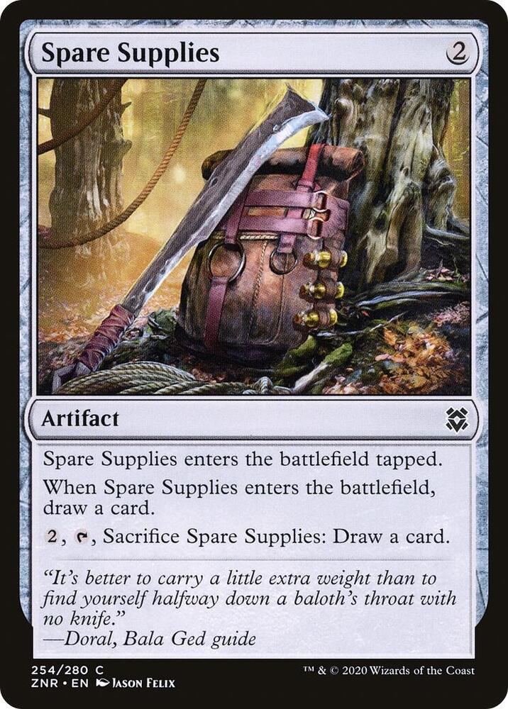 Spare Supplies (254) [Zendikar Rising]