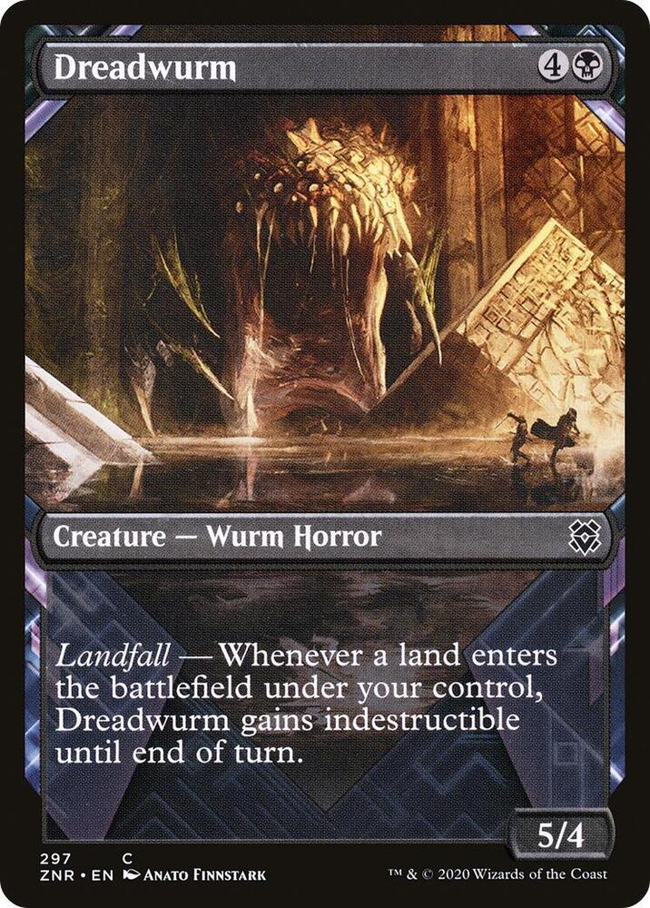 Dreadwurm (Showcase) (297) [Zendikar Rising] [Showcase]