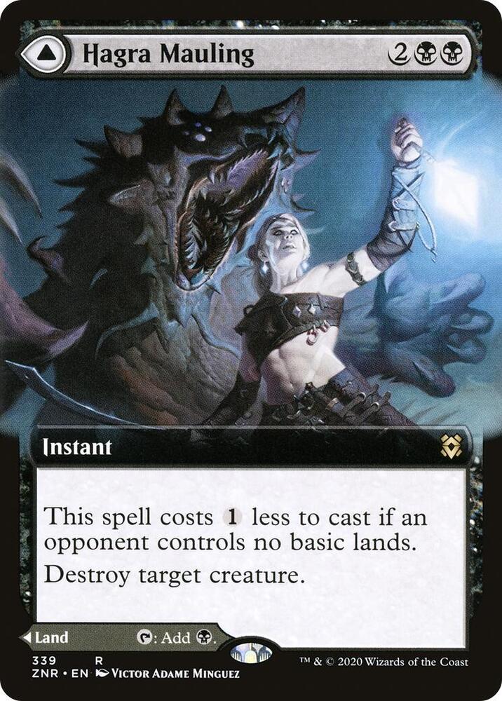 Hagra Mauling (Extended Art) (339) [Zendikar Rising] [Extended Art]