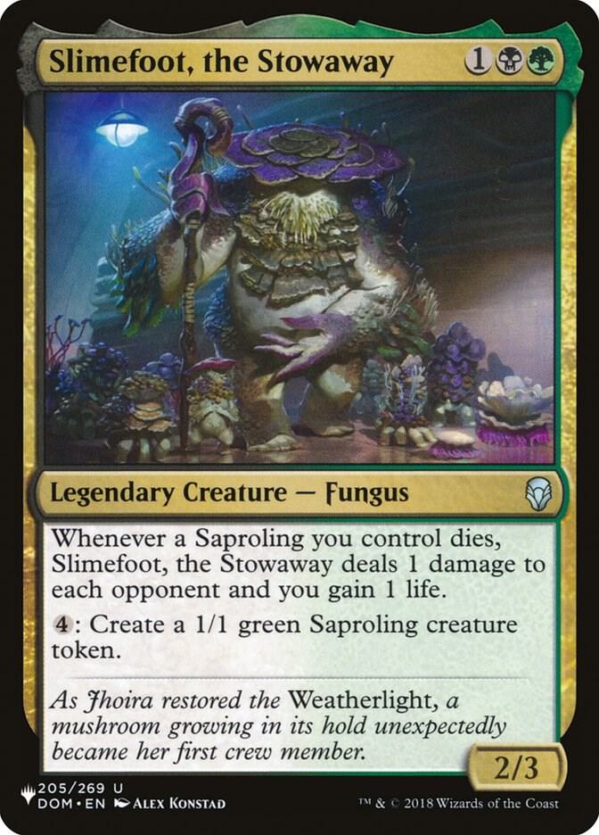 Slimefoot, the Stowaway (205/269) [The List]