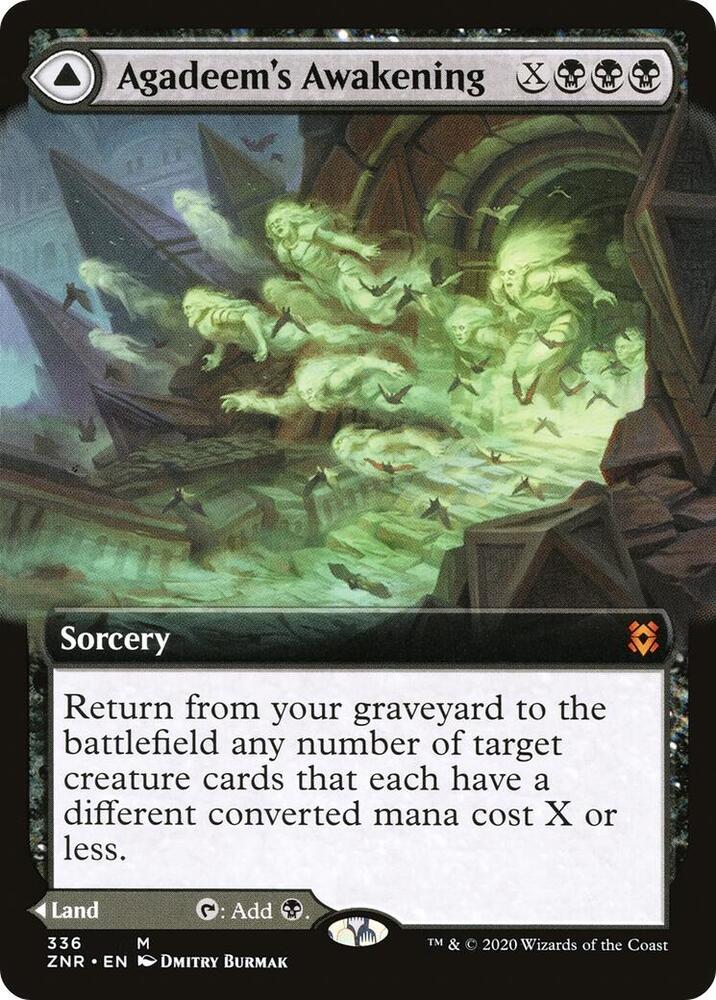 Agadeem's Awakening (Extended Art) (336) [Zendikar Rising] [Extended Art]
