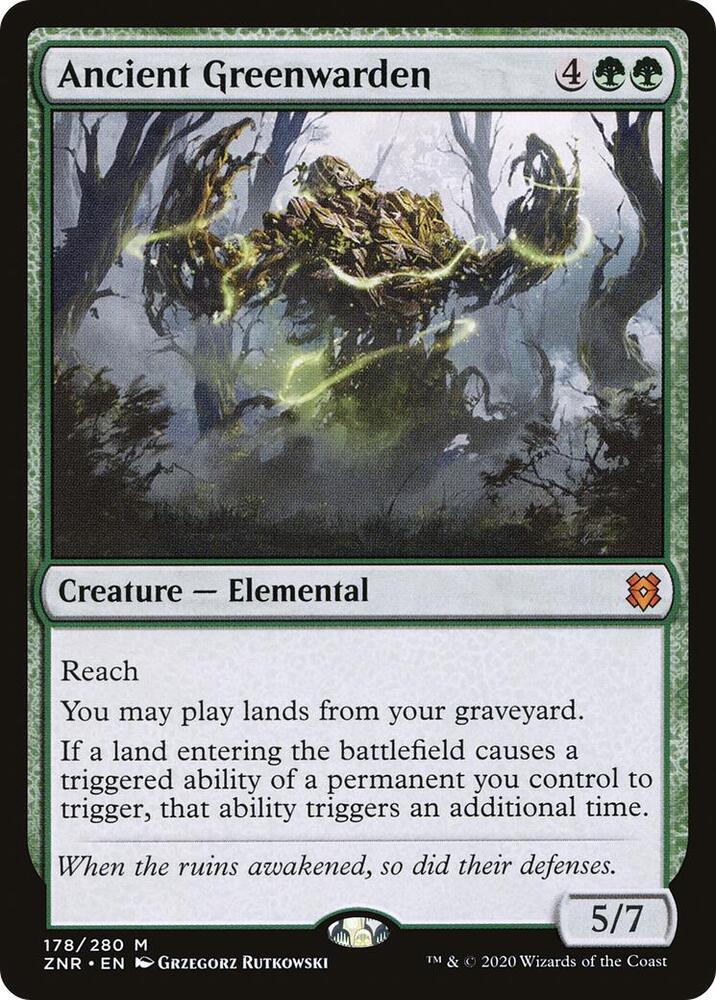 Ancient Greenwarden (178) [Zendikar Rising]