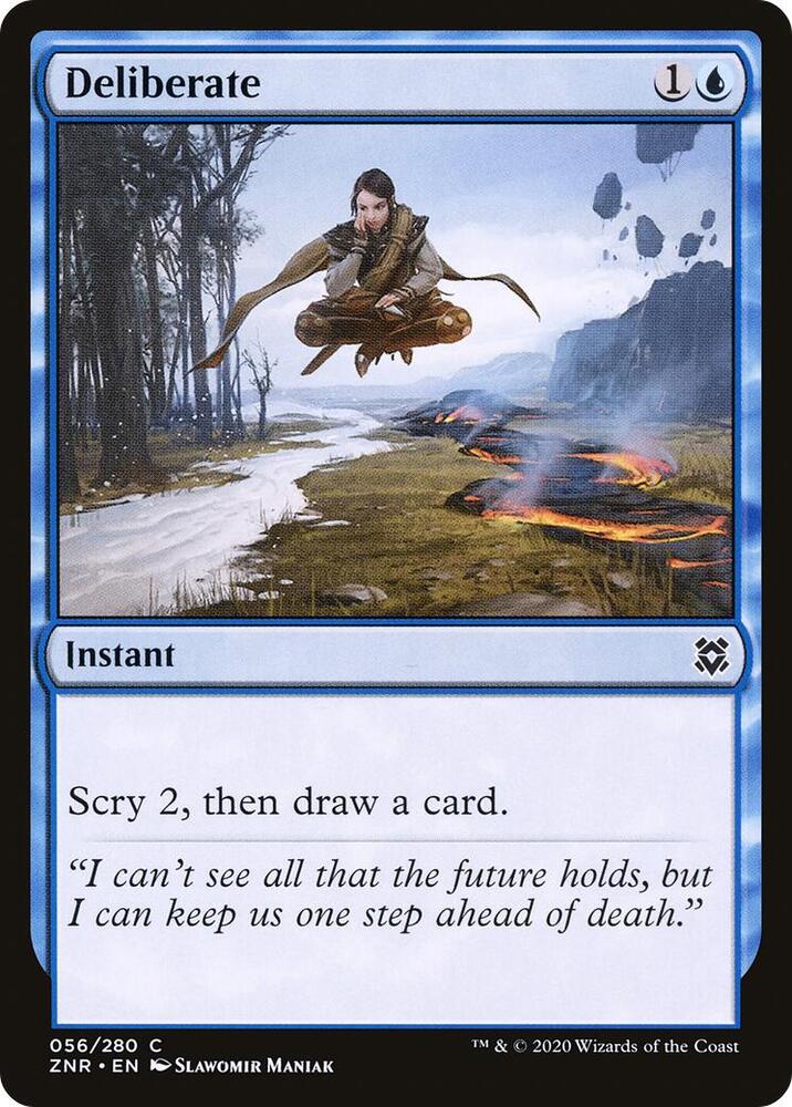 Deliberate (56) [Zendikar Rising]