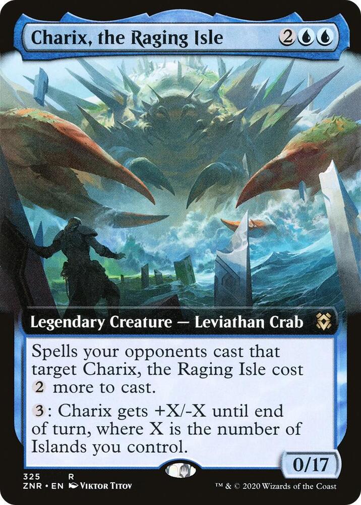 Charix, the Raging Isle (Extended Art) (325) [Zendikar Rising] [Extended Art]