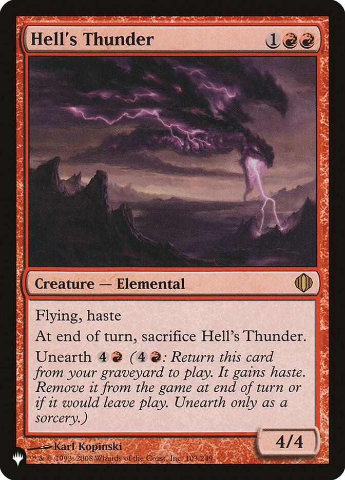 Hell's Thunder (103/249) [The List]