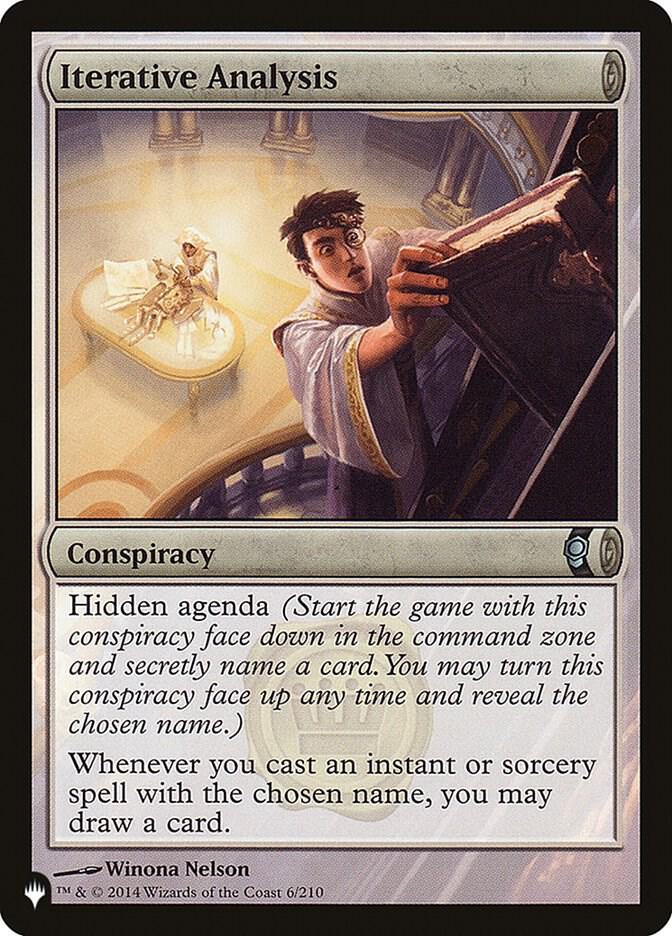 Iterative Analysis (6/210) [The List]