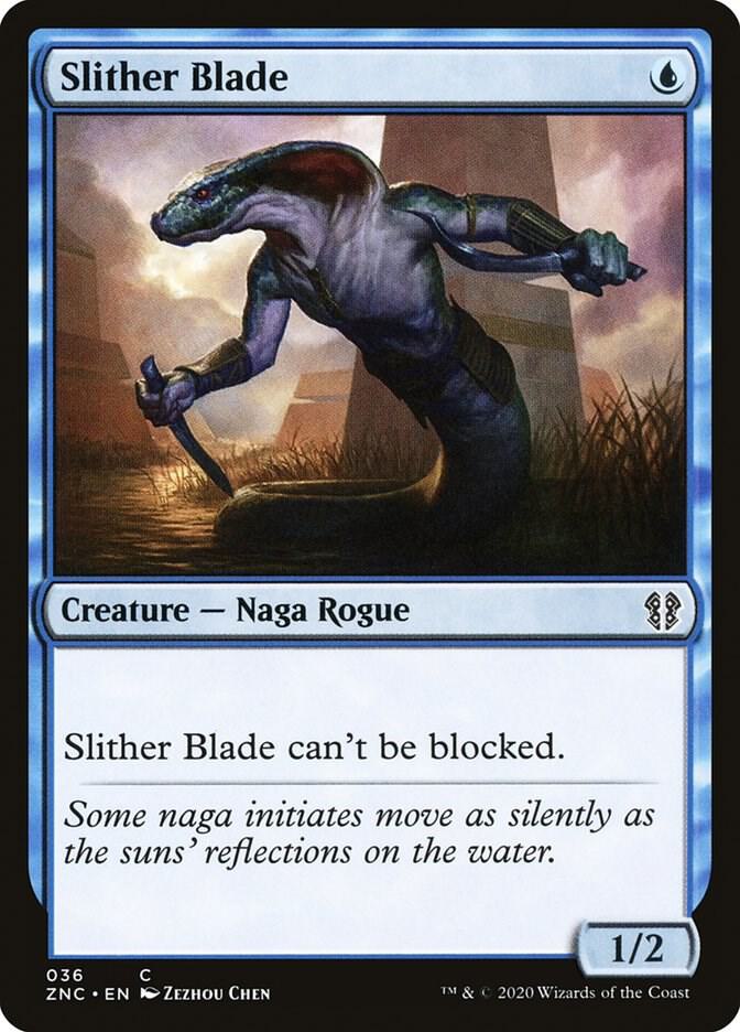 Slither Blade (36) [Zendikar Rising Commander]