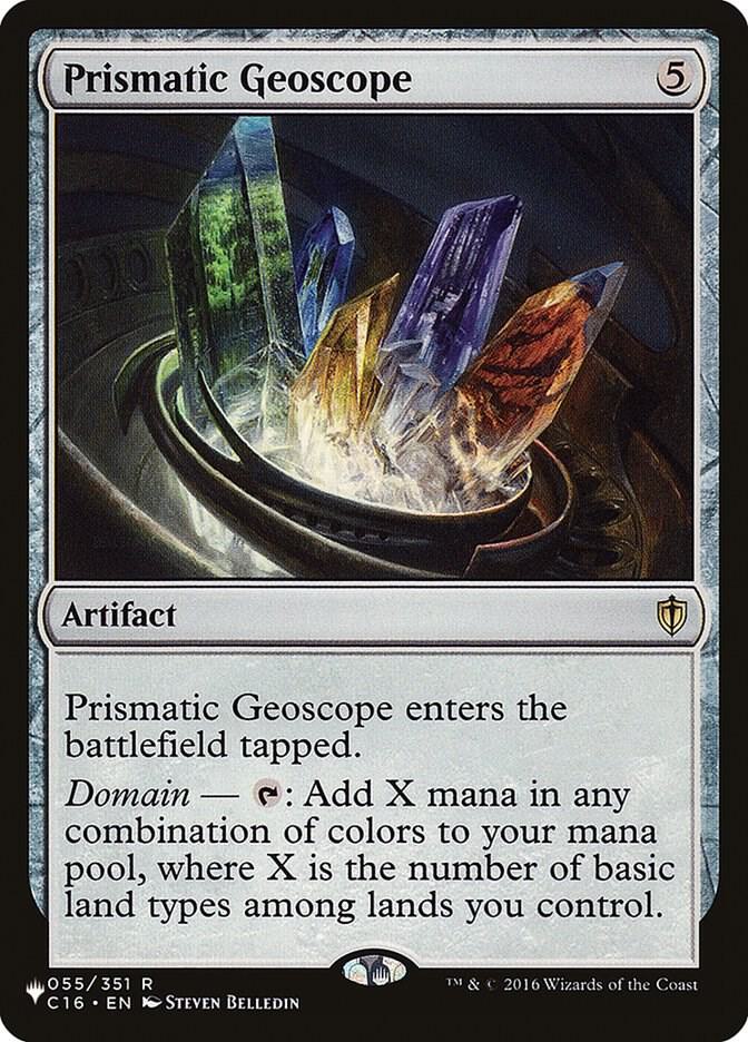 Prismatic Geoscope (055/351) [The List]