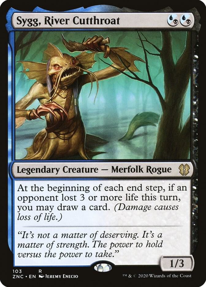 Sygg, River Cutthroat (103) [Zendikar Rising Commander]