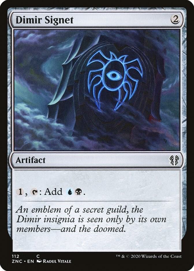 Dimir Signet (112) [Zendikar Rising Commander]