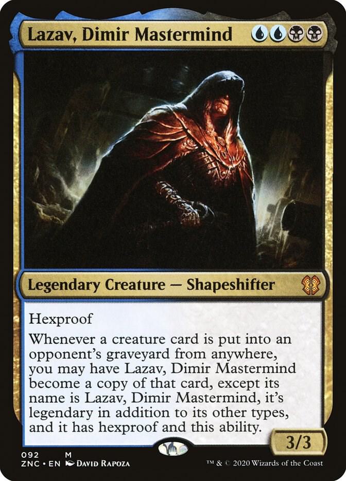 Lazav, Dimir Mastermind (92) [Zendikar Rising Commander]