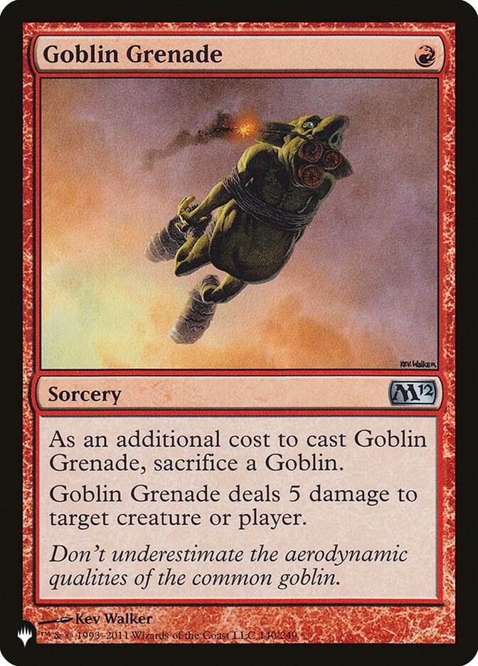 Goblin Grenade (140/249) [The List]