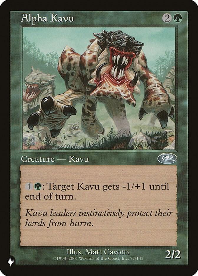 Alpha Kavu (77/143) [The List]