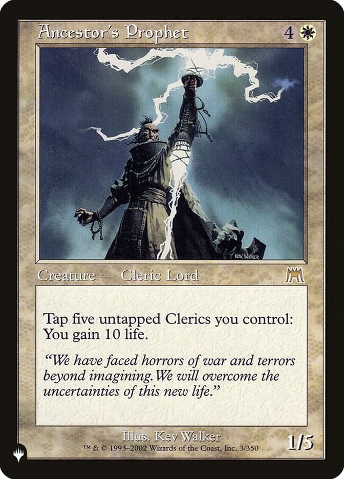 Ancestor's Prophet (3/350) [The List]